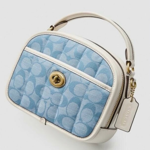Brand new : COACH Signature Chambray With Quilting - Picture 6 of 17